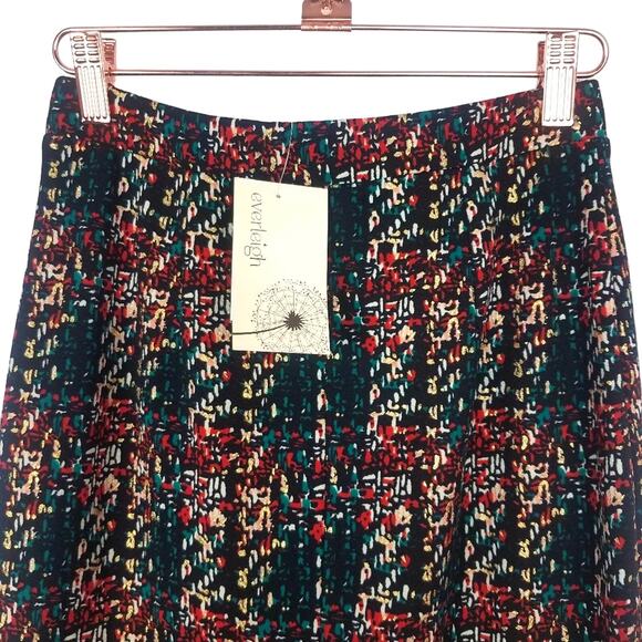 Everleigh | Emerald Multi Pencil Skirt Stretch XS - Picture 3 of 9